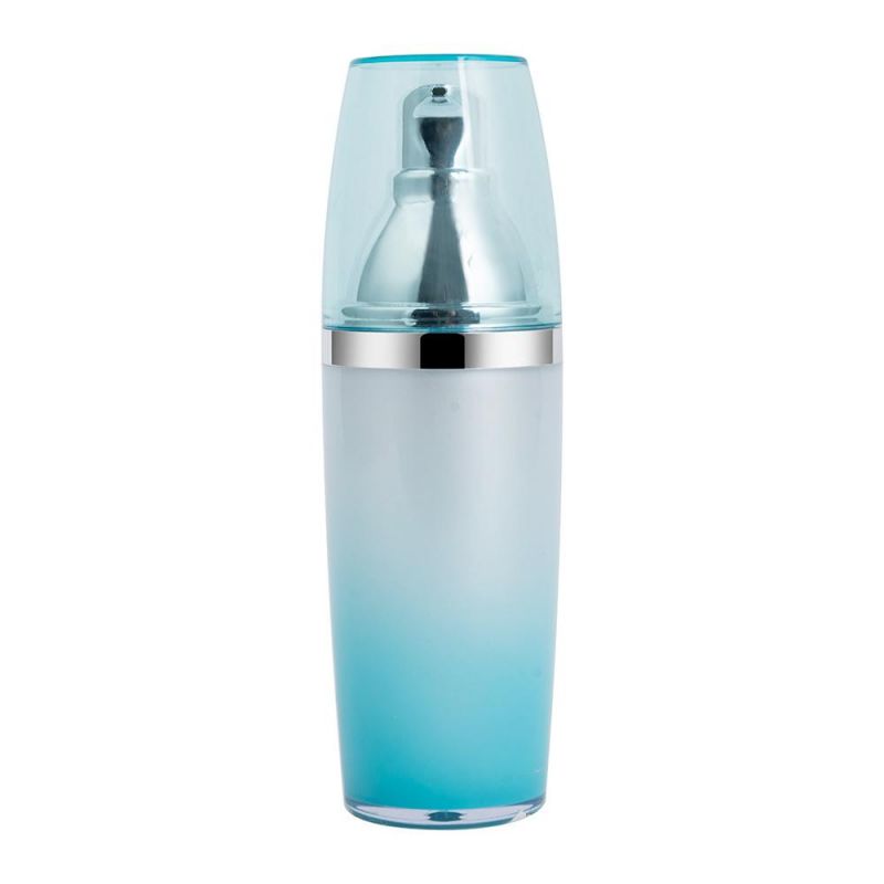 15ml 30ml 50ml Gradient Blue as Cosmetic Airless Pump Bottle