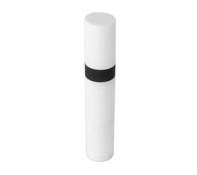 Fashion Hot Sale White 4ml Lip Gloss Tube White Lip Gloss Packaging Custom Packaging Black Top Lip Gloss Tubes with Wands