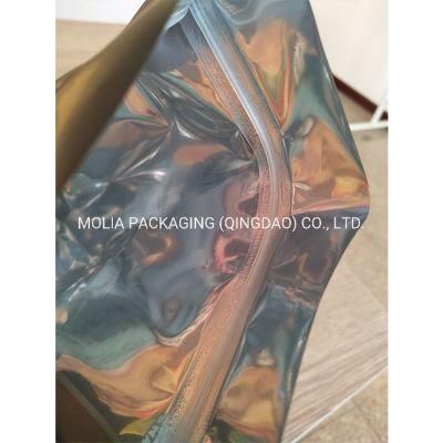 Food Grade Laminated Material Food Packaging Zipper Heat Seal Stand up Pouch Ziplock Bag