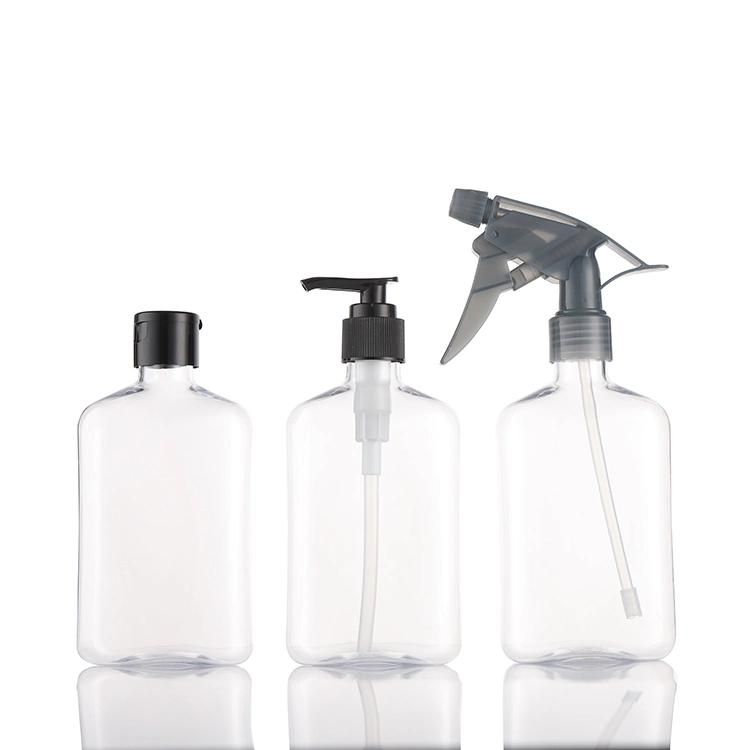 250ml Suqare Pet Bottle with Aluminium Cap