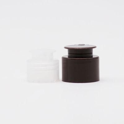 White Transparent Black Superior Quality Flip Top Cap