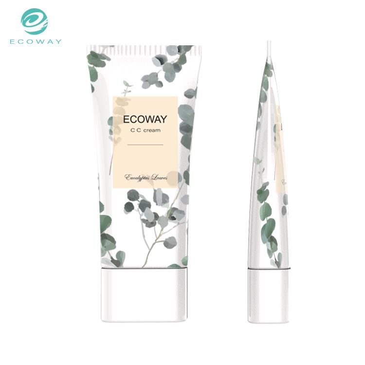 Professional Hot Sale Biodegradable Plastic BB/CC Cream Tube Cosmetic