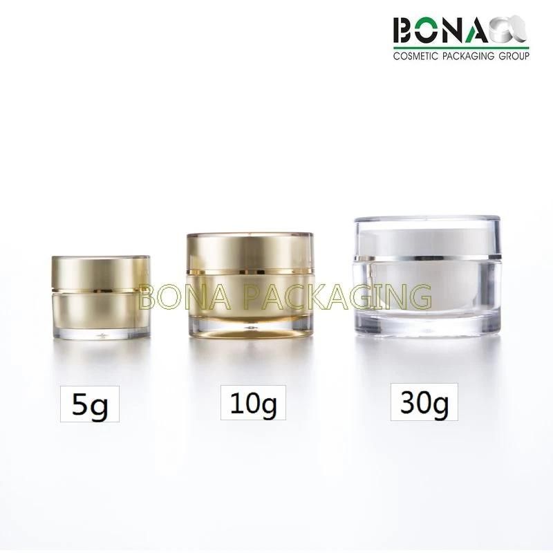 15g 30g 50g Face Cream Acrylic Jar for Cosmetic Packaging