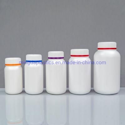 150ml Tables/ Capsule Food Products Hdpf Plastic Packaging Round Bottle