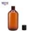 Pump Factory Custom Made Brown Amber Plastic Shampoo Bottle with Customized Color High Quality