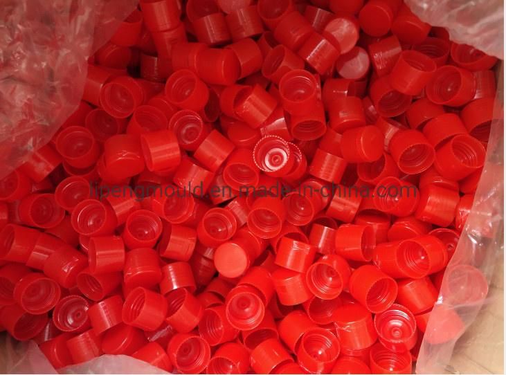 28mm Red PP Plastic Flip Top Bottle Cap in Stock