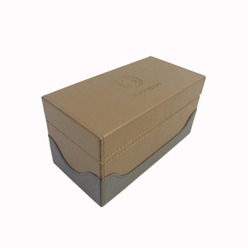 Guestroom Leatherette Tea and Coffee Box with Lid