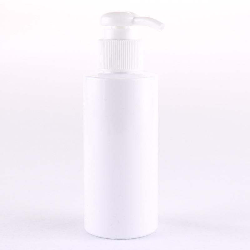 Free Sample White Empty 100ml 120ml 200ml Lotion Bottle Round Square Plastic Pet Shampoo Liquid Soap Bottles with Pump