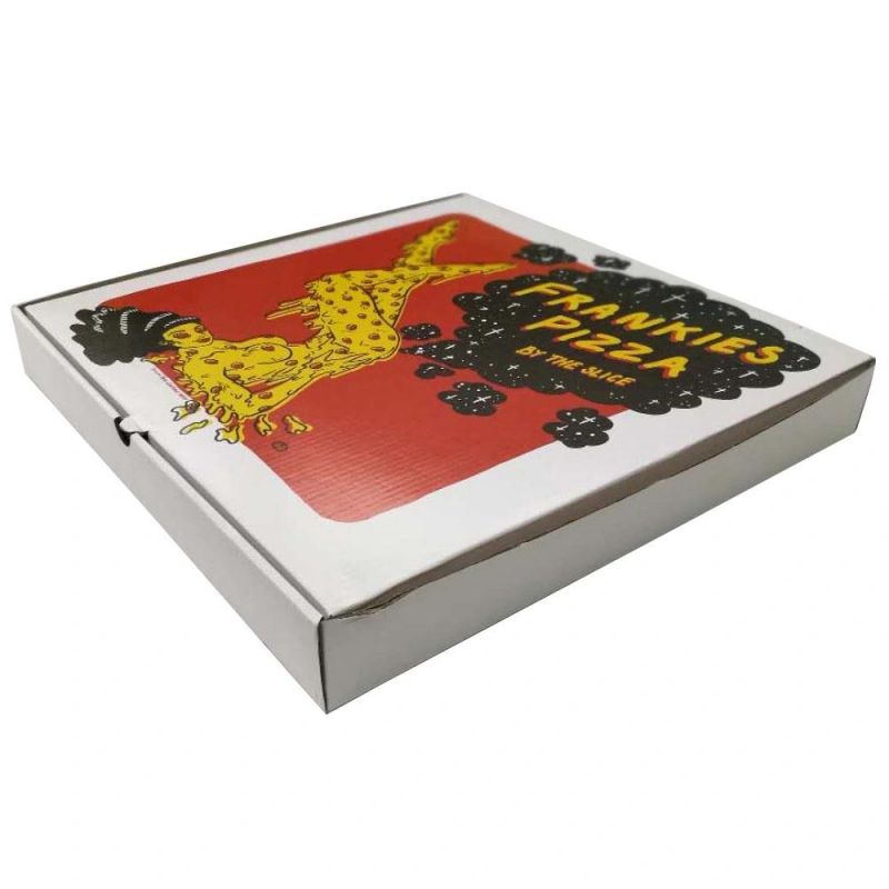 China Suppliers Cheap Eco-Friendly Pizza Box with Custom Size Logo and Printing