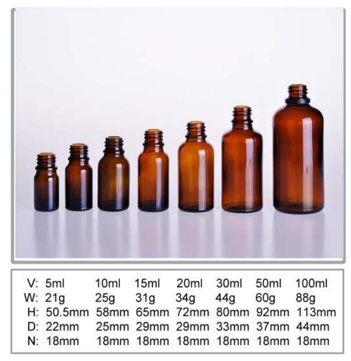 Essential Oil Bottle Drop Bottle 10ml 30ml 50ml Essential Oil Glass Dropper Bottle