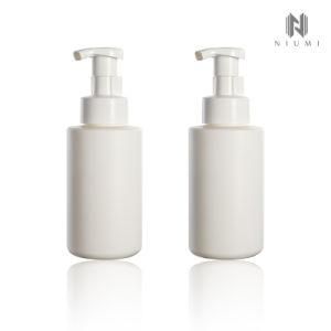 400ml Plastic Foam Bottle HDPE Facial Mousse Liquid Round Cute Bottle