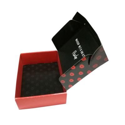 Online Custom Black Printed Cardboard Paper Mailing Box on Sale