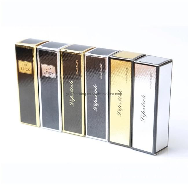 Wholesale Gold Paper Luxury Cosmetic, Lipstick Box Custom Nail Polish Box