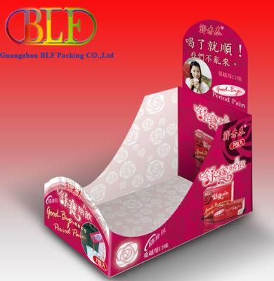 Paper Corrugated Display Box for Beverage Promotion (BLF-PBO060)