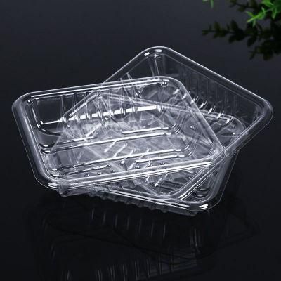 clear plastic tray vegetable packaging tray with wrapping film