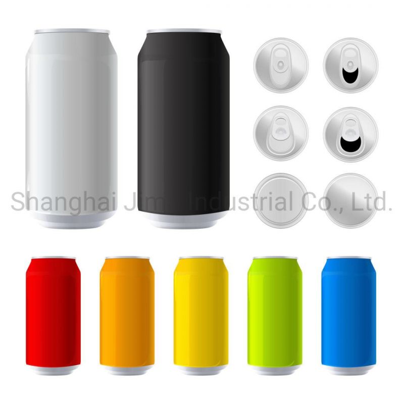 Wholesale Customize Print Slim Sleek Standard Stubby Color 187ml 200ml 250ml 310ml 330ml 355ml 473ml 500ml Aluminum Beer Beverage Juice Drink Can with Lids