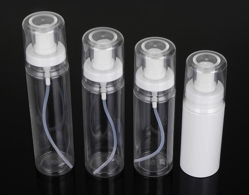 Wholesale 60ml 80ml 100ml 120ml Plastic Transparent Airless Cosmetic Bottle