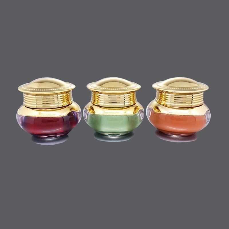 in Stock Ready to Ship 15g Cosmetic Packaging Luxury Cosmetic Cream Jar for Skin Case Packaging