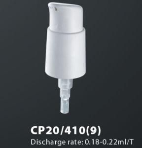 PP Material 20 410 Cosmetic Cream Pump with Good Quality