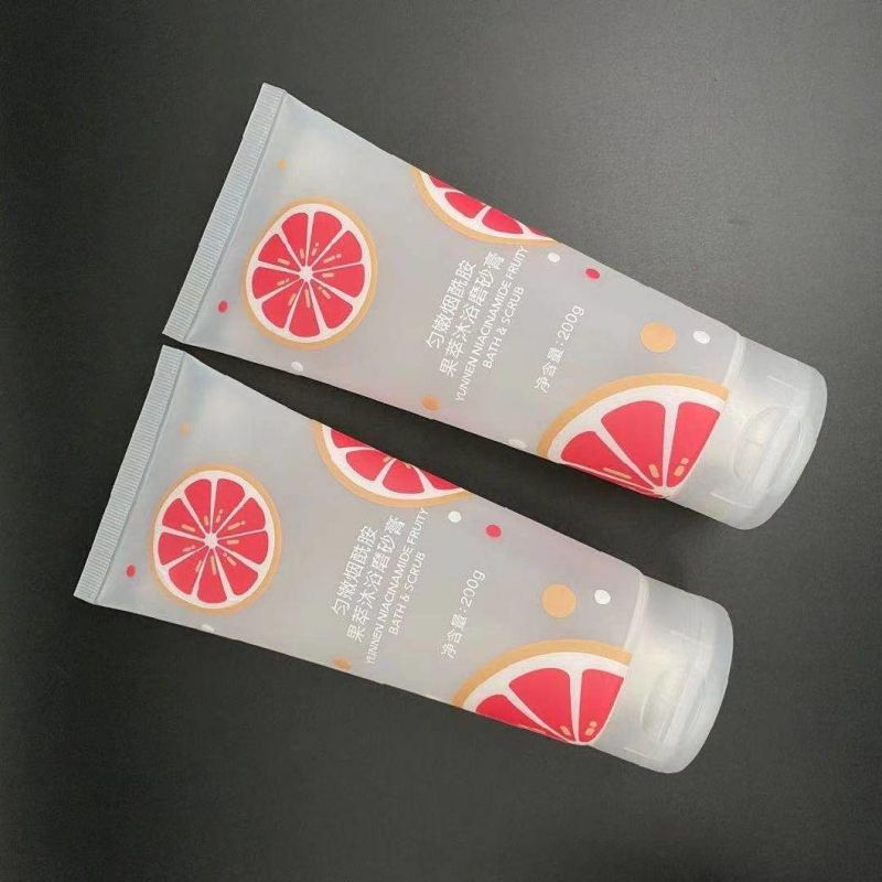 120ml Bright-Coloured Offset Printing on Cosmetic Packaging Tube Body for Shower