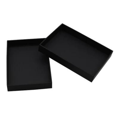 China Supplier Black Cardboard Gift Box with Lid