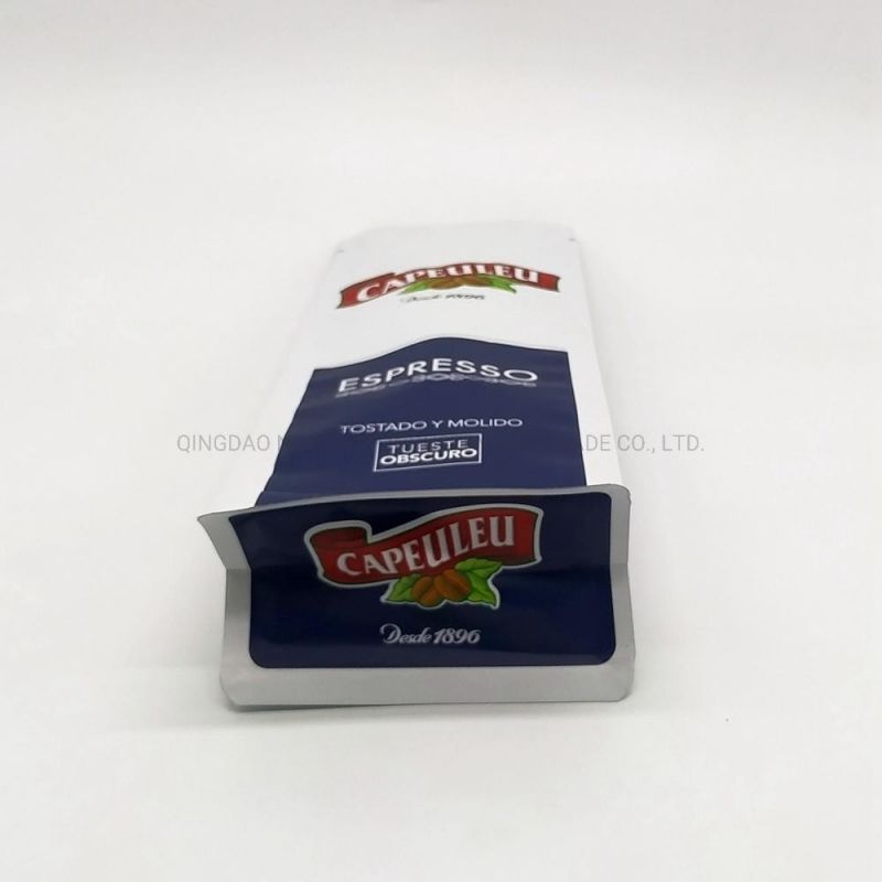 Custom Printing Laminated Quad Seal Zip Lock Biodegradable Plastic Packaging Pouch Bag for Food Packing Bag