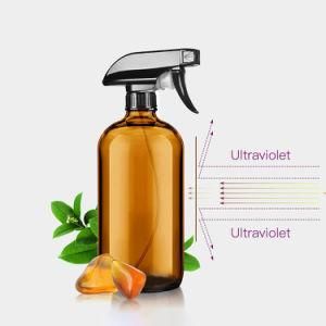 Different Sizes Spray Gun Bottle 240ml 480ml 1000ml Brown Glass Bottle for Perfume