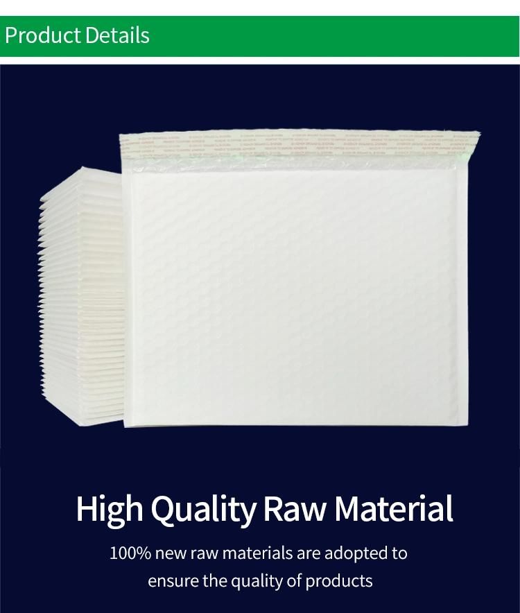 Custom (anti-static) Bubble Bag OEM Moisture Proof Bubble Mailer Light Weight Padded Shipping Mailer Envelopes