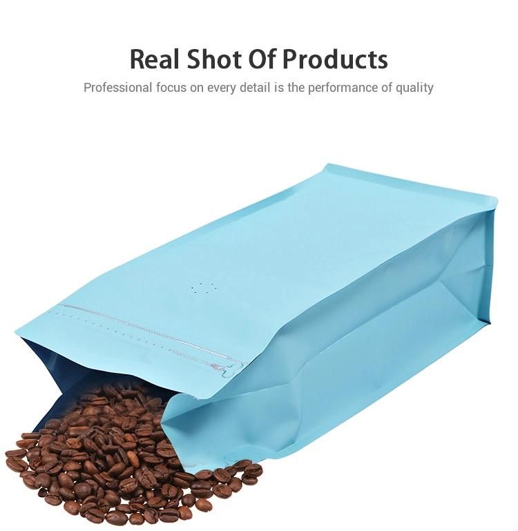 100g Coffee Bean Bag with Valve Customizable Cooling Coffee Bag in Stock