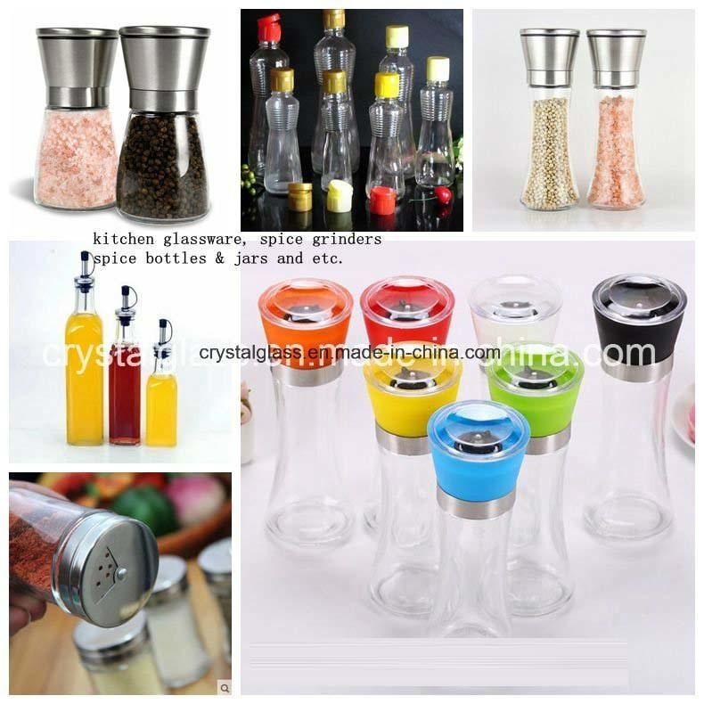 10oz 16oz 500ml Empty Clear French Square Glass Bottle with Child Proof Cap for Milk Tea Drinks