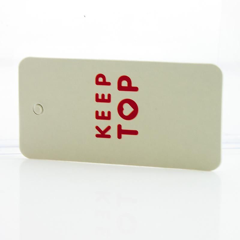 Custom Paper Clothing Tag, Cheap Garment Hangtag