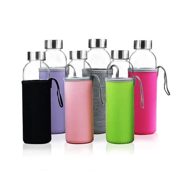 Eco Friendly Clear Reusable 500ml 750ml 1000ml 1L Drinking Water Bottle