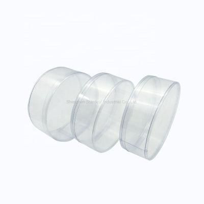 Recyclable Disposable Custom Waterproof Plastic Clear Cylinder Packaging