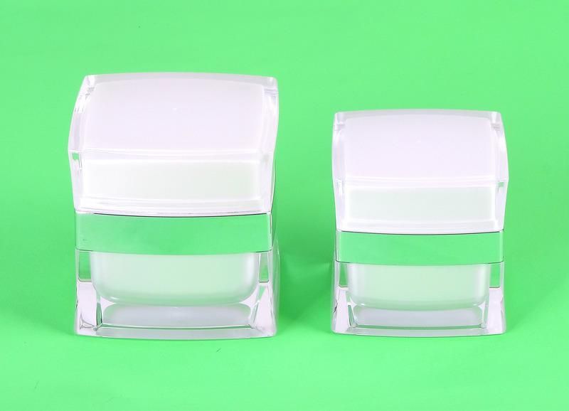 15g 30g 50g Elegant Empty Acrylic Plastic Jar for Skin Care