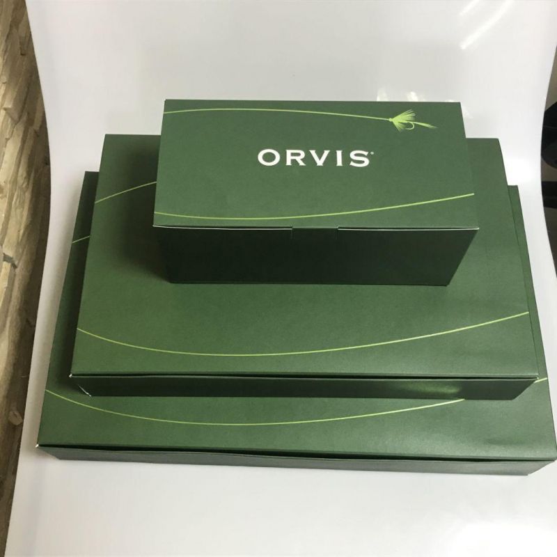 Green Cardboard Wholesale Custom Corrugated Store Food Grade Box