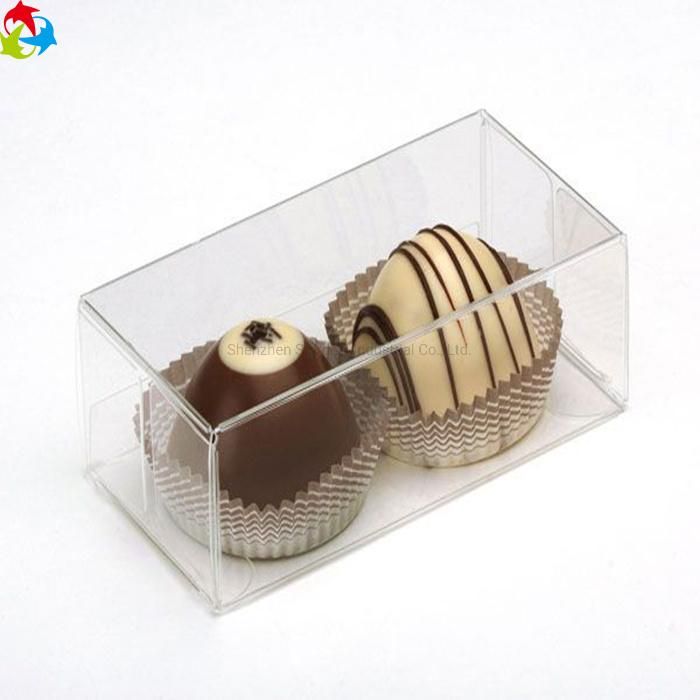 Custom Disposable Plastic Boxes Foldable Clear Plastic Folding Box