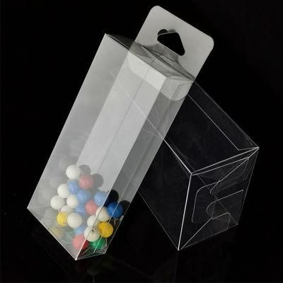 Foldable Transparent Plastic Food Box for Macaron