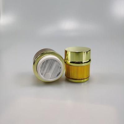 30g 50g Gold Acrylic Jar Cosmetic Packaging Empty Acrylic Jar Cream Jar Use Skin Care Cream