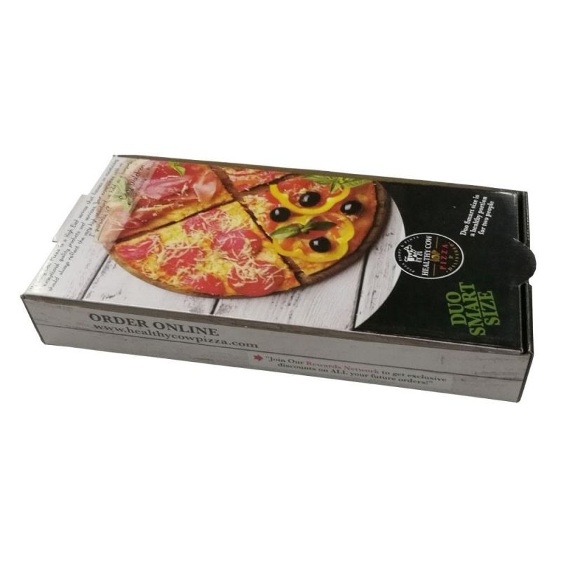 Custom Classic Tuck Top Box for Packaging Pizza