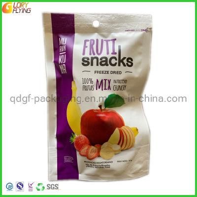 Frozen Fruit Mix Berries Plastic Packaging Food Bag Zipper Pouch with Customized