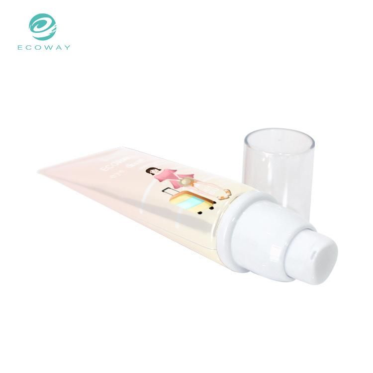 PE 50g Bb and Cc Airless Cream Tube Cosmetic Packaging Tube