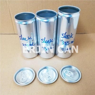 Erjin Aluminum Sleek 200ml 250ml 310ml Can
