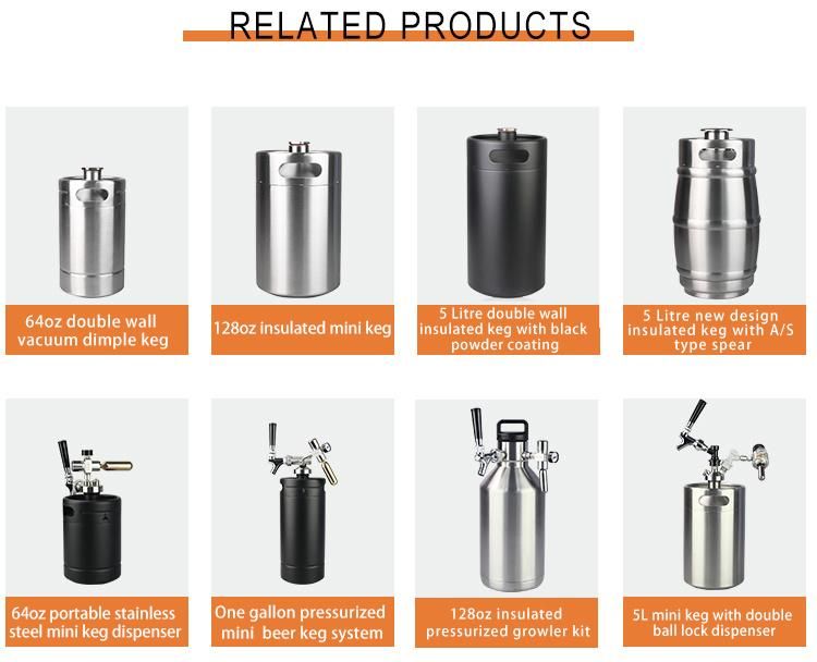 Supplier UK Price Pressurized Beer Mini Barrel Keg and Tap