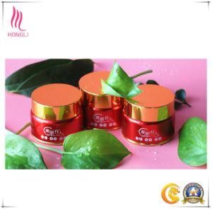 25g 30g Red Cream Jar Packaging with Gold Cans Cover