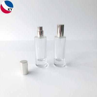 30ml Transparent Thick Bottom Essential Oil Serum Glass Bottle Sprayer Skin Care Cream Glass Perfume Bottle