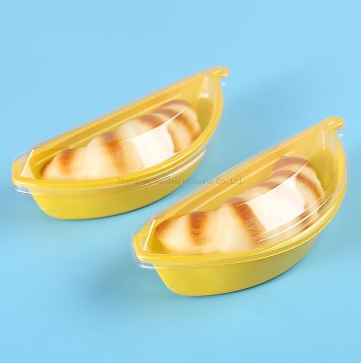 Food Grade Plastic Blister Food Container Cake Slice Boxes Packaging