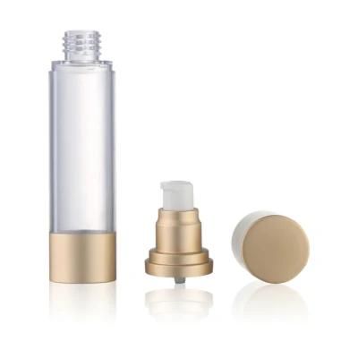 Wy0206 Frosted Top Selling San Miguel Airless Spray Lotion Pump Bottles with Aluminum Pump