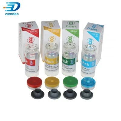 Free Design Printing Small Single Peptide 2ml Vial HCG Box with Labels 2ml 3ml 5ml 10ml Glass Bottle