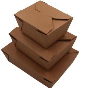 Eco Custom Made Cardboard Kraft Paper Gift Container Food Packing Box and Lid Lunch Box Food with Clear Window