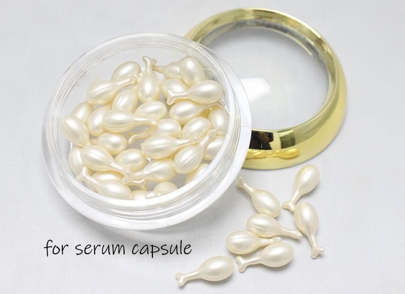 50g Plastic Refillable Eye Cream Facial Care Mask Capsule Packaging Jar